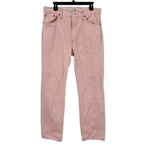 RE/Done Loose Long wide jeans pink size 29
